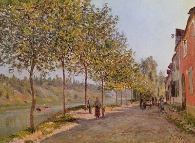 1884年、サン＝マムの6月の朝 作： Alfred Sisley